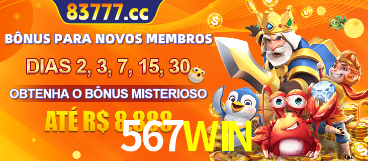 Anúncio dos benefícios para Membro VIP Sênior na plataforma 567WIN, incluindo bônus promocionais, semanais e mensais, ilustrado com o personagem Fortune Tiger.